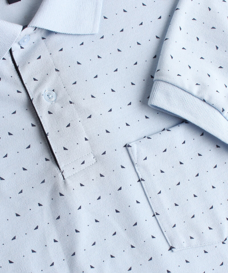 Polo Corte Slim Fit Blanco